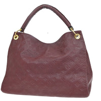 Louis Vuitton Louis Vuitton Artsy Handbag Monogram Empreinte Leather Red Leather Shoulder Bag Bag (Pre-Loved)