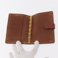 Louis Vuitton Agenda Cover Epi Leather Brown Leather Wallets Accessory (Authentic Pre-Loved)
