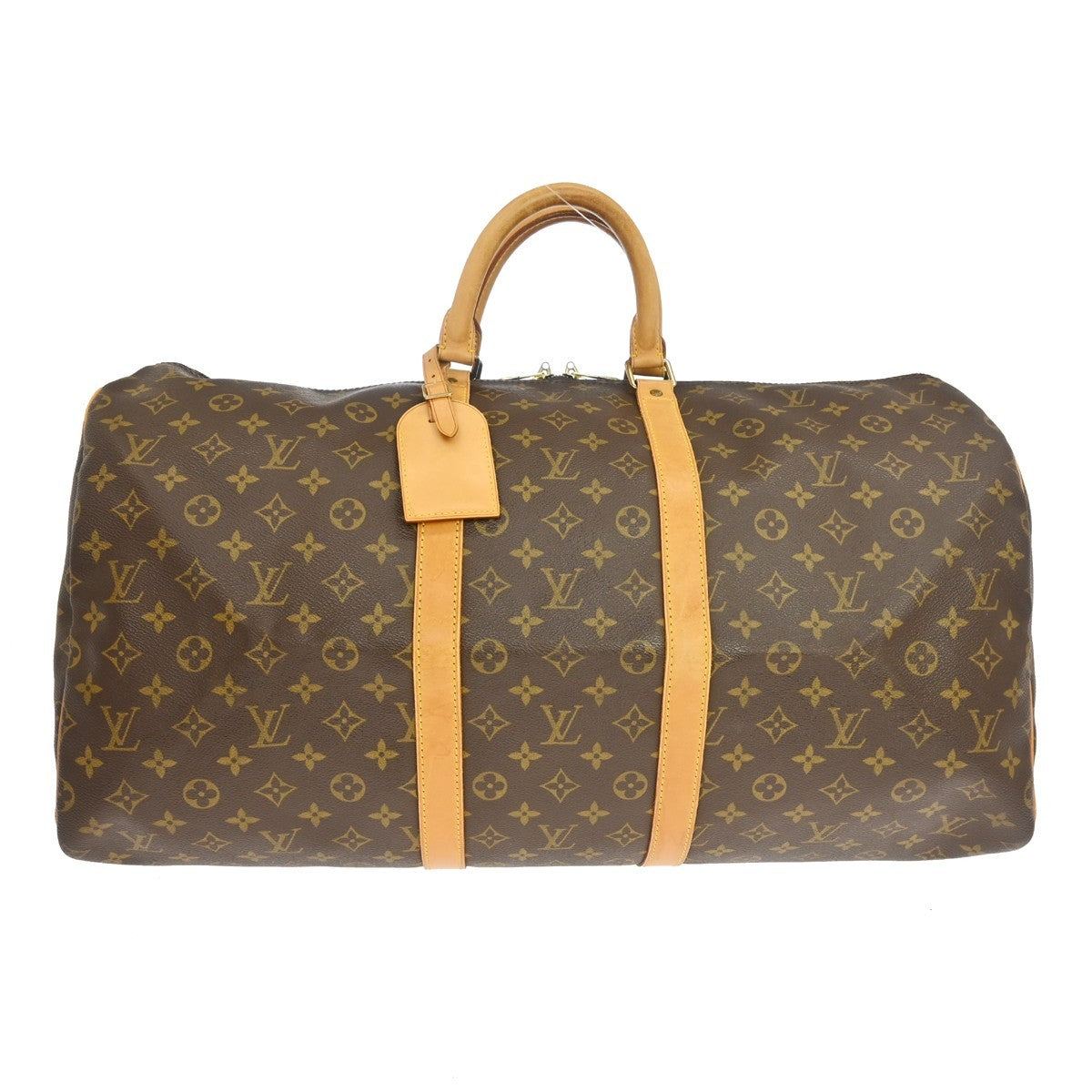 Louis Vuitton Louis Vuitton Keepall Bag Monogram Canvas Brown Canvas Travel Bag Bag (Pre-Loved)