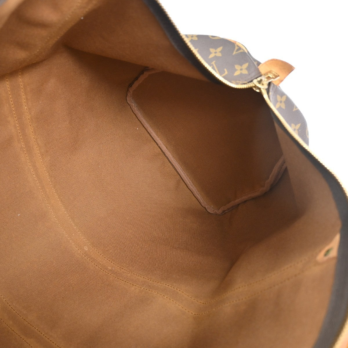 Louis Vuitton Louis Vuitton Keepall Bag Monogram Canvas Brown Canvas Travel Bag Bag (Pre-Loved)
