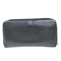 Chanel Cc Zip Around Wallet Leather Black Leather Wallets Accessory (Authentic Pre-Loved)