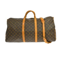 Louis Vuitton Louis Vuitton Keepall Bandouliere Bag Monogram Canvas Brown Canvas Travel Bag Bag (Authentic Pre-Loved)