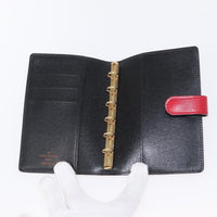 Louis Vuitton Agenda Cover Epi Leather Red Leather Wallets Accessory (Pre-Loved)