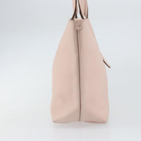 Salvatore Ferragamo Gancini Tote Leather Pink Leather Tote Bag Bag (Authentic Pre-Loved)