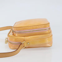 Louis Vuitton Wooster Handbag Monogram Vernis Yellow Patent_Leather Shoulder Bag Bag (Authentic Pre-Loved)