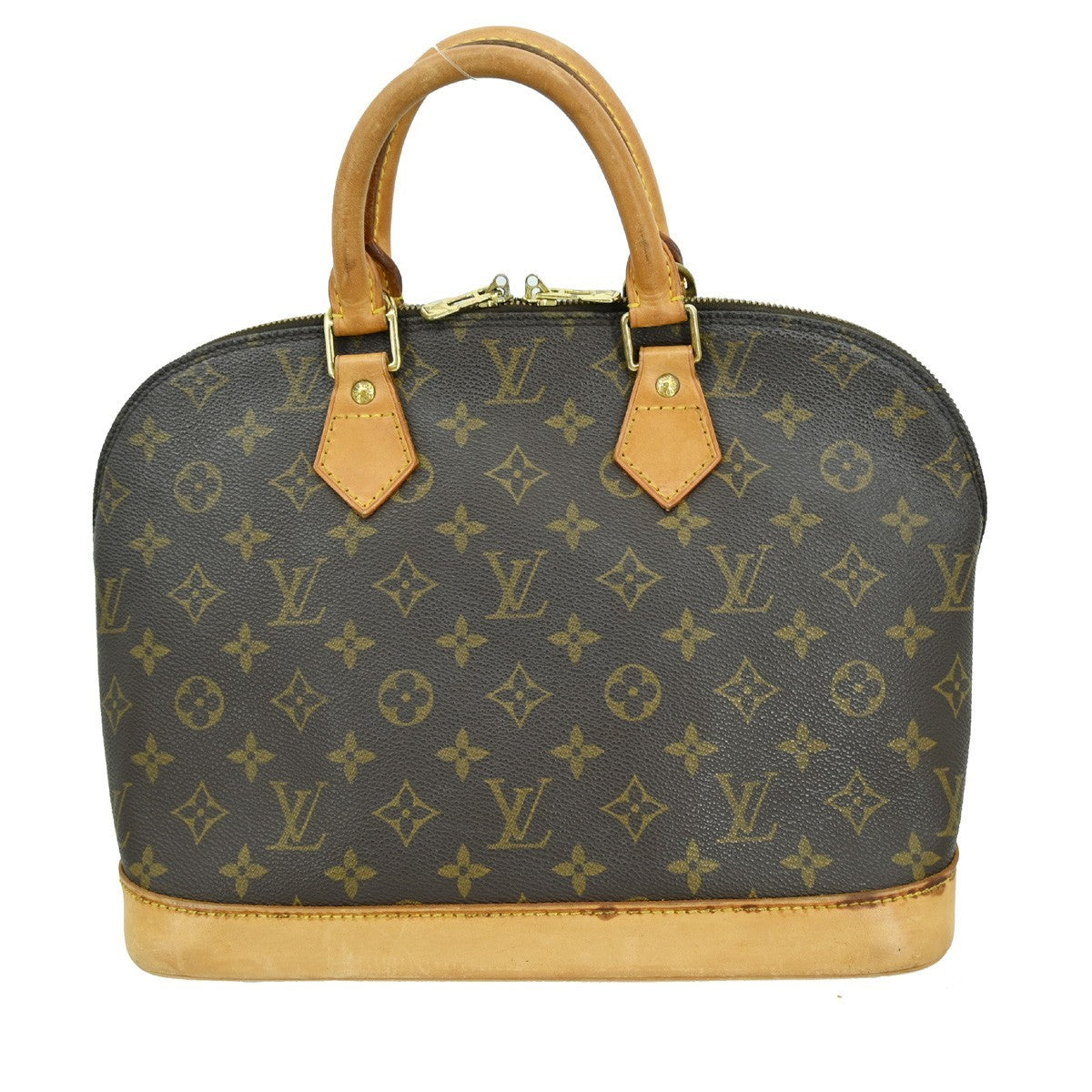 Louis Vuitton Louis Vuitton Alma Handbag Monogram Canvas Brown Canvas Handbag (Pre-Loved)