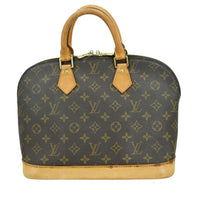 Louis Vuitton Louis Vuitton Alma Handbag Monogram Canvas Brown Canvas Handbag (Pre-Loved)