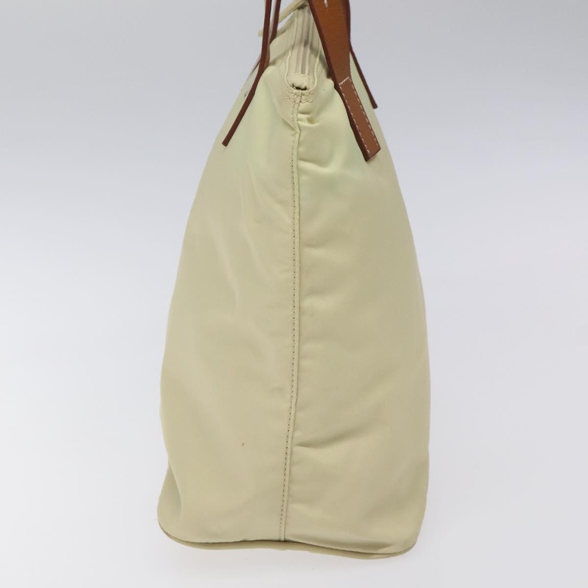 Prada Vintage Tote Tessuto White Nylon Tote Bag Bag (Authentic Pre-Loved)