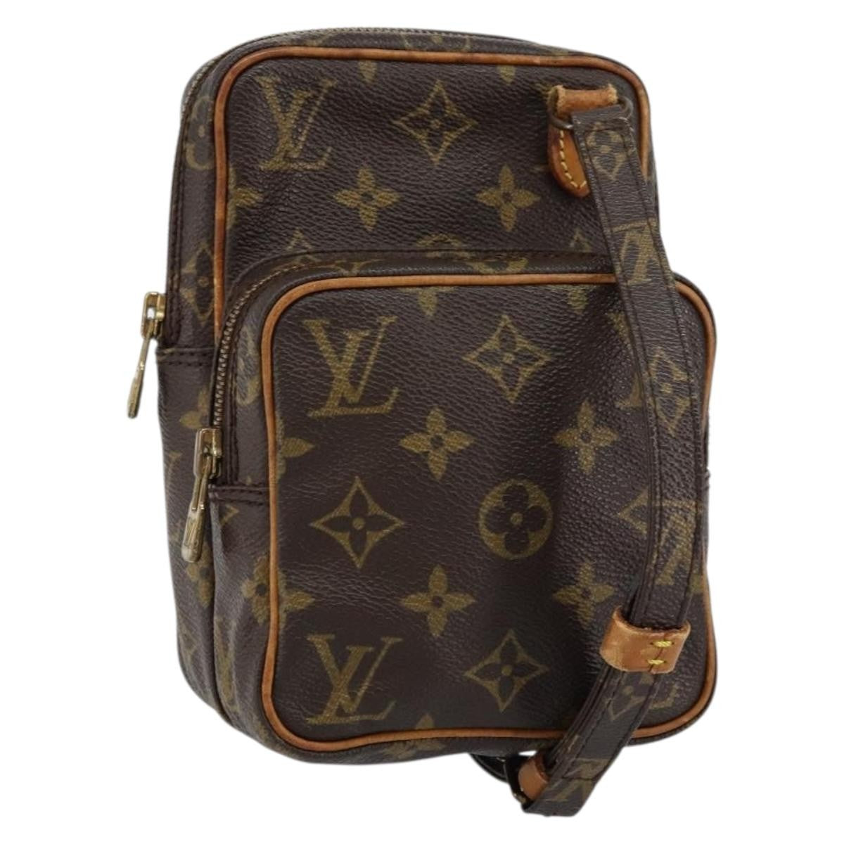 Louis Vuitton Amazone Bag Monogram Canvas Brown Canvas Shoulder Bag Bag (Pre-Loved)