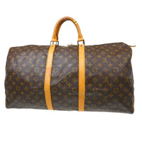 Louis Vuitton Louis Vuitton Keepall Bag Monogram Canvas Brown Canvas Travel Bag Bag (Pre-Loved)