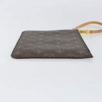 Louis Vuitton Louis Vuitton Neverfull Pochette Monogram Canvas Brown Canvas Clutche & Pouche Bag (Pre-Loved)