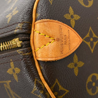 Louis Vuitton Keepall Bag Monogram Canvas Brown Canvas Travel Bag Bag (Pre-Loved)