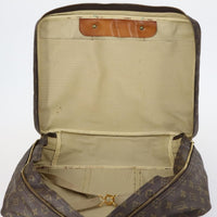 Louis Vuitton Sirius Handbag Monogram Canvas Brown Canvas Travel Bag Bag (Pre-Loved)