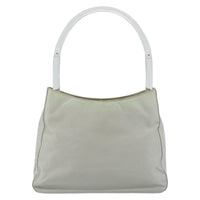Prada Resin Handle Shoulder Bag Tessuto Clear Nylon Shoulder Bag Bag (Pre-Loved)