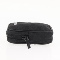 Gucci Gg Canvas Pouch Canvas Black Canvas Clutche & Pouche Bag (Pre-Loved)