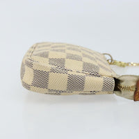 Louis Vuitton Mini Pochette Accessoires Damier Canvas Multicolour Canvas Clutche & Pouche Bag (Pre-Loved)