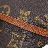 Louis Vuitton Papillon Pochette Monogram Canvas Brown Canvas Clutche & Pouche Bag (Pre-Loved)
