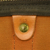 Louis Vuitton Keepall Bag Monogram Canvas Brown Canvas Travel Bag Bag (Pre-Loved)