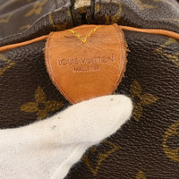 Louis Vuitton Keepall Bag Monogram Canvas Brown Canvas Travel Bag Bag (Authentic Pre-Loved)