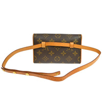 Louis Vuitton Louis Vuitton Florentine Waist Bag Monogram Canvas Brown Canvas Clutche & Pouche Bag (Authentic Pre-Loved)