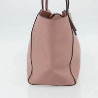 Gucci Swing Tote Leather Pink Leather Tote Bag Bag (Authentic Pre-Loved)