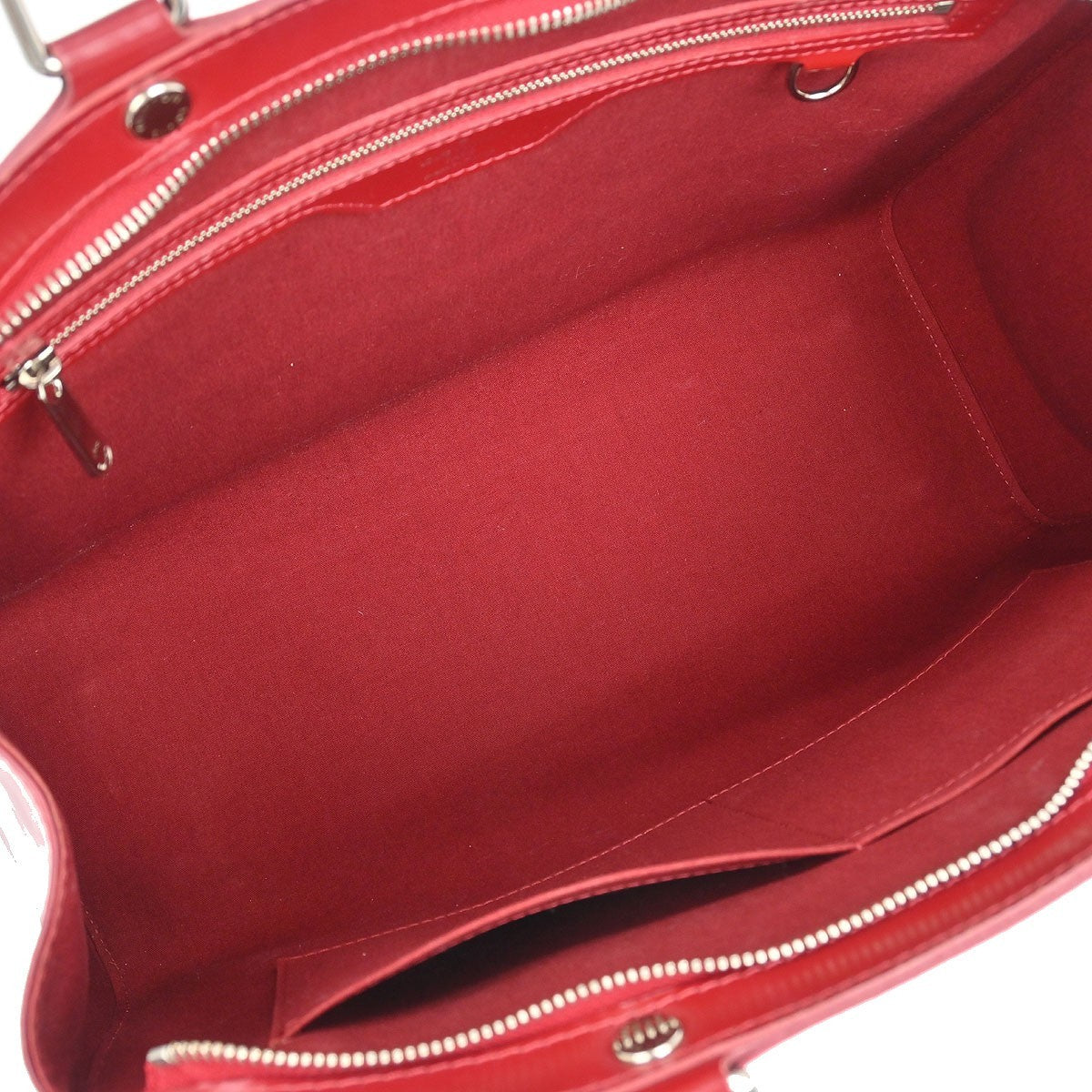 Louis Vuitton Brea Handbag Epi Leather Red Leather Tote Bag Bag (Pre-Loved)