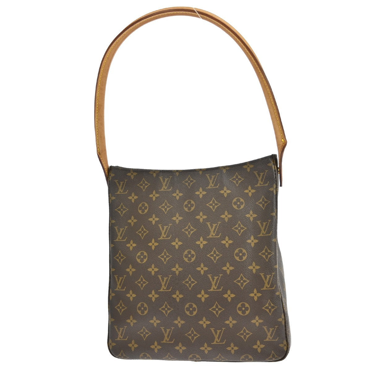 Louis Vuitton Monogram Looping Handbag Monogram Canvas Brown Canvas Shoulder Bag Bag (Authentic Pre-Loved)
