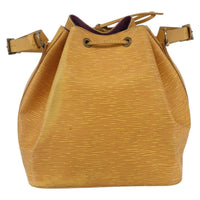 Louis Vuitton Petit Noe Handbag Epi Leather Yellow Leather Shoulder Bag Bag (Authentic Pre-Loved)