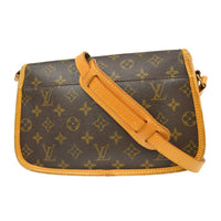 Louis Vuitton Sologne Handbag Monogram Canvas Brown Canvas Shoulder Bag Bag (Pre-Loved)