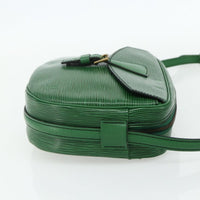 Louis Vuitton Jeune Fille Handbag Epi Leather Green Leather Shoulder Bag Bag (Authentic Pre-Loved)