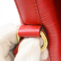 Louis Vuitton Petit Noe Handbag Epi Leather Red Leather Shoulder Bag Bag (Pre-Loved)