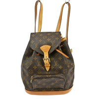 Louis Vuitton Louis Vuitton Vintage Montsouris Backpack Monogram Canvas Brown Canvas Backpack Bag (Pre-Loved)