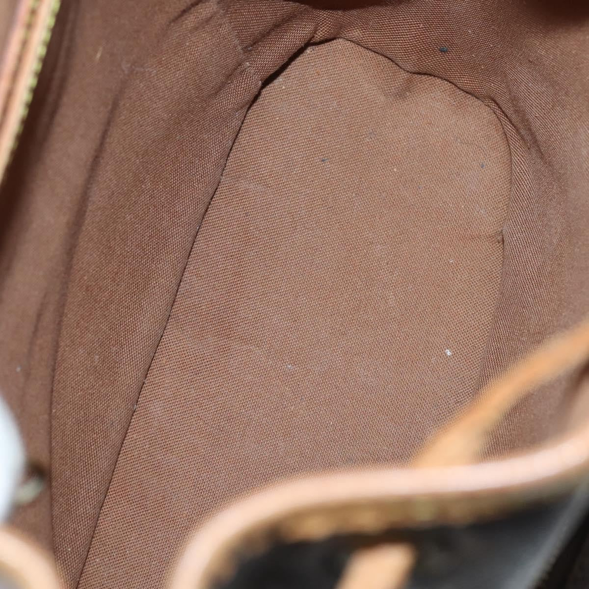 Louis Vuitton Vintage Montsouris Backpack Monogram Canvas Brown Canvas Backpack Bag (Authentic Pre-Loved)