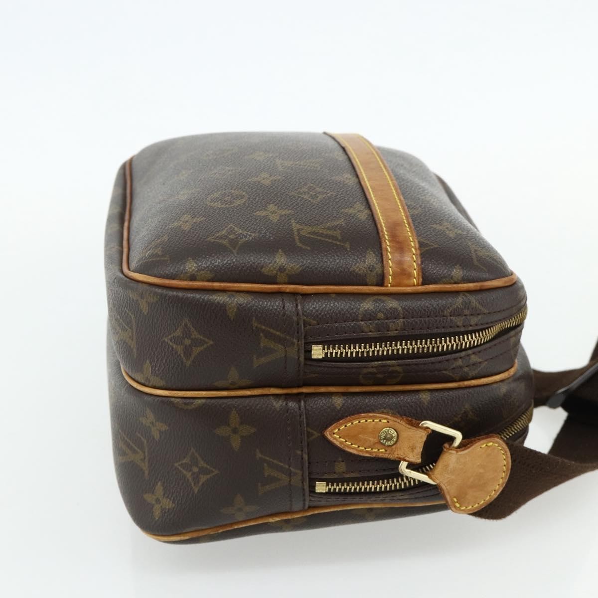 Louis Vuitton Reporter Bag Monogram Canvas Brown Canvas Shoulder Bag Bag (Authentic Pre-Loved)