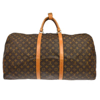 Louis Vuitton Louis Vuitton Keepall Bag Monogram Canvas Brown Canvas Travel Bag Bag (Pre-Loved)