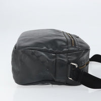 Gucci Zip Messenger Bag Gg Imprime Black Canvas Shoulder Bag Bag (Pre-Loved)