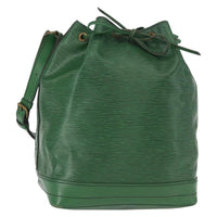 Louis Vuitton Noe Handbag Epi Leather Green Leather Shoulder Bag Bag (Authentic Pre-Loved)