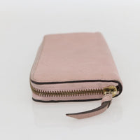 Louis Vuitton Clemence Wallet Monogram Empreinte Leather Pink Leather Wallets Accessory (Pre-Loved)