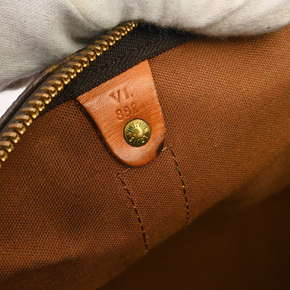 Louis Vuitton Louis Vuitton Keepall Bag Monogram Canvas Brown Canvas Travel Bag Bag (Pre-Loved)