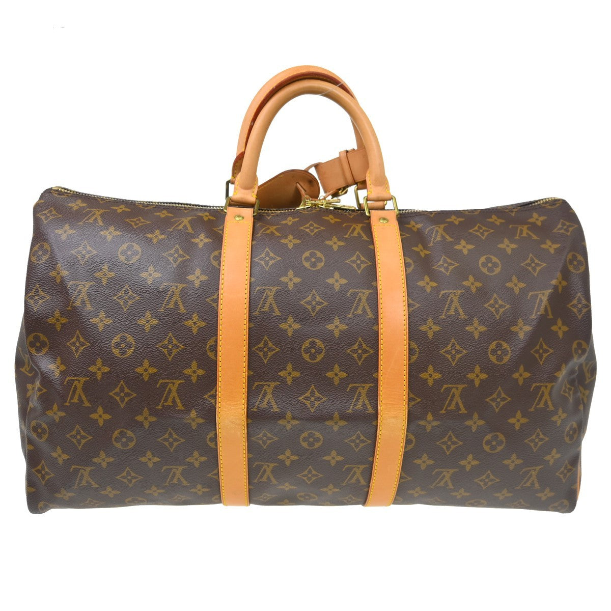 Louis Vuitton Louis Vuitton Keepall Bag Monogram Canvas Brown Canvas Travel Bag Bag (Authentic Pre-Loved)