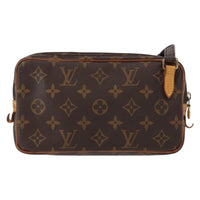 Louis Vuitton Pochette Marly Bandouliere Bag Monogram Canvas Brown Canvas Shoulder Bag Bag (Authentic Pre-Loved)