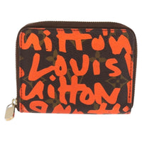 Louis Vuitton Louis Vuitton Porte-Monnaie Zippy Wallet Monogramme Empreinte Orange Canvas Wallets Accessory (Pre-Loved)