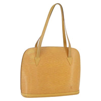 Louis Vuitton Lussac Handbag Epi Leather Yellow Leather Shoulder Bag Bag (Authentic Pre-Loved)
