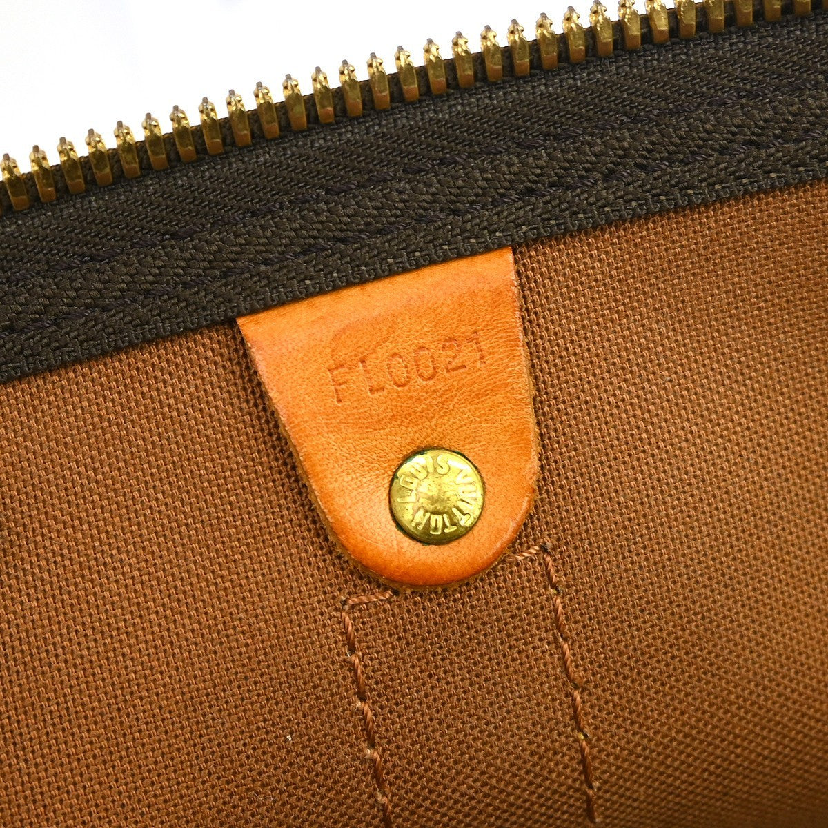 Louis Vuitton Louis Vuitton Keepall Bag Monogram Canvas Brown Canvas Travel Bag Bag (Pre-Loved)