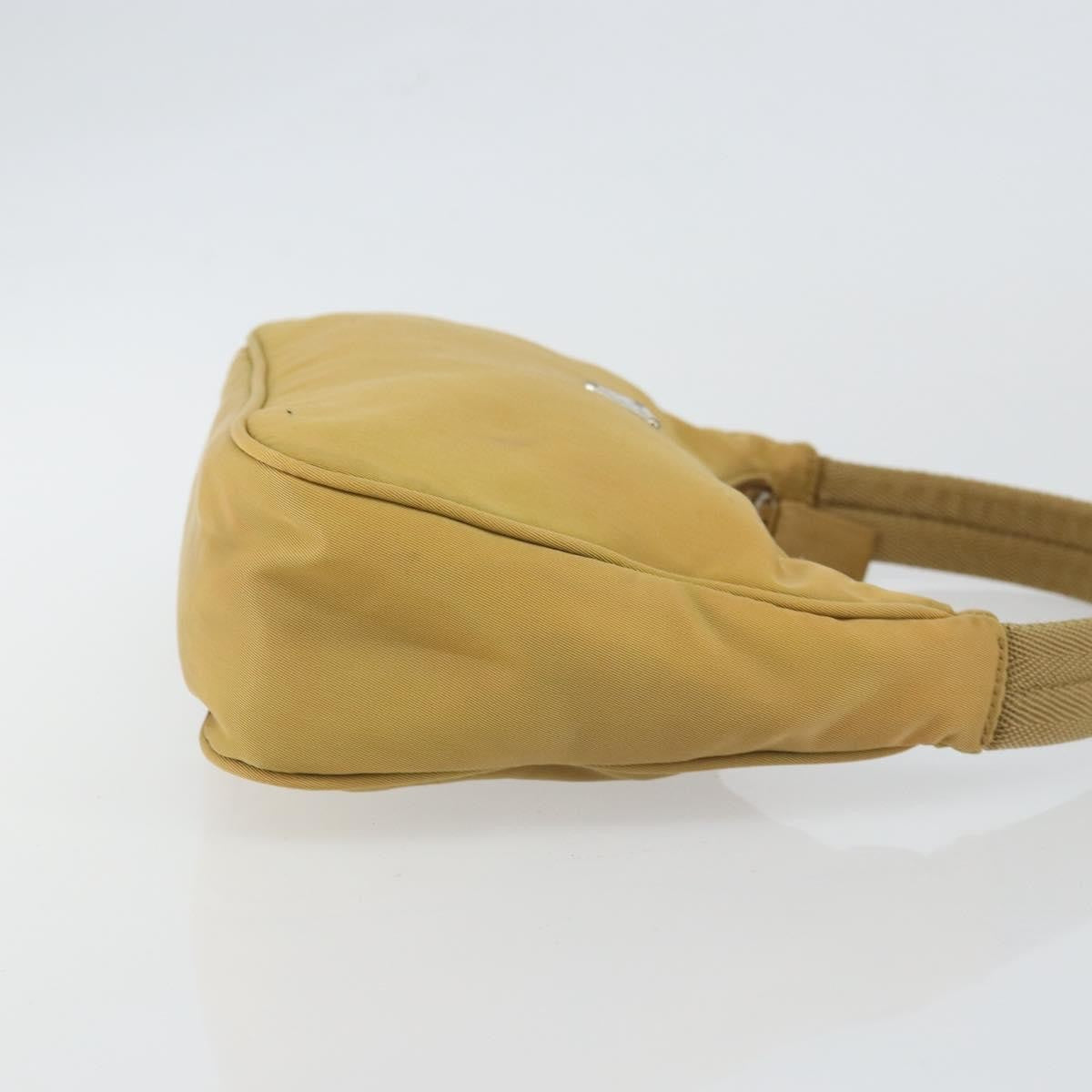 Prada Re-Edition 2000 Hobo Tessuto Beige Nylon Clutche & Pouche Bag (Authentic Pre-Loved)