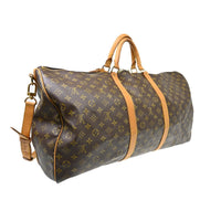 Louis Vuitton Louis Vuitton Keepall Bandouliere Bag Monogram Canvas Brown Canvas Travel Bag Bag (Pre-Loved)