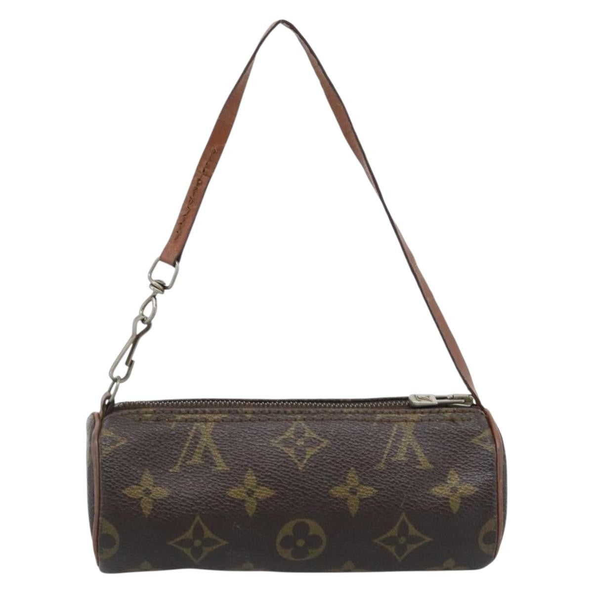 Louis Vuitton Papillon Pochette Monogram Canvas Brown Canvas Clutche & Pouche Bag (Pre-Loved)