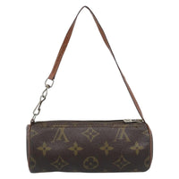 Louis Vuitton Papillon Pochette Monogram Canvas Brown Canvas Clutche & Pouche Bag (Pre-Loved)