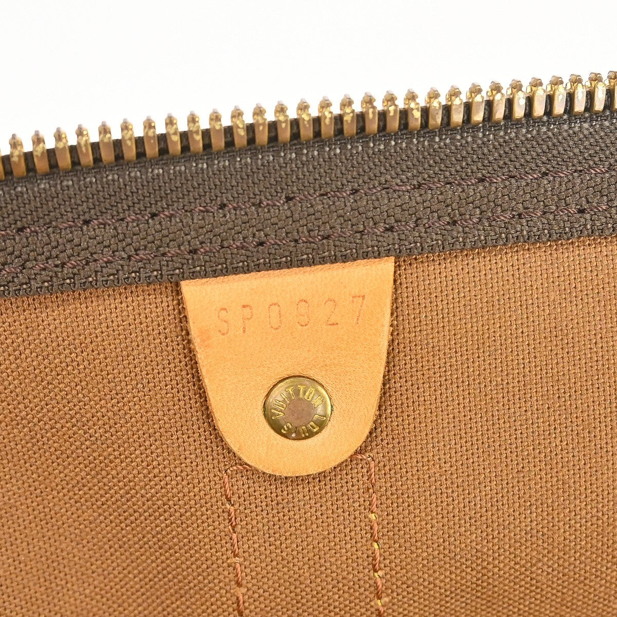 Louis Vuitton Louis Vuitton Keepall Bag Monogram Canvas Brown Canvas Travel Bag Bag (Pre-Loved)