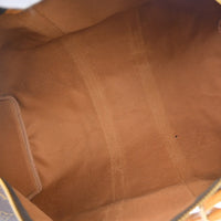 Louis Vuitton Keepall Bag Monogram Canvas Brown Canvas Travel Bag Bag (Authentic Pre-Loved)